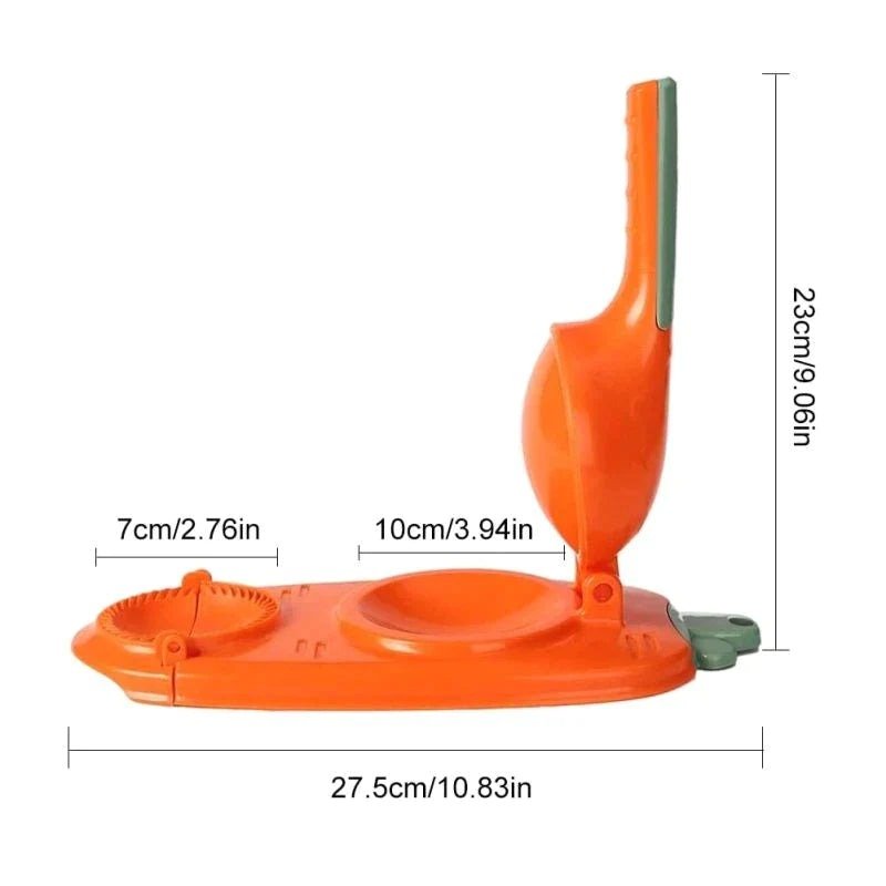 2 IN 1 DUMPLING MOLD & DOUGH PRESSER - Image 2