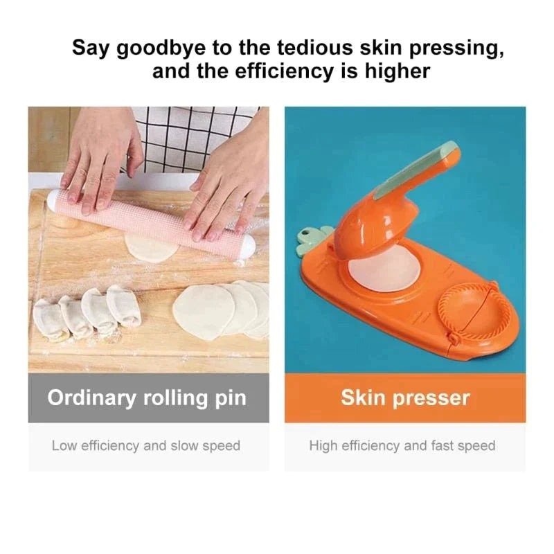 2 IN 1 DUMPLING MOLD & DOUGH PRESSER - Image 4